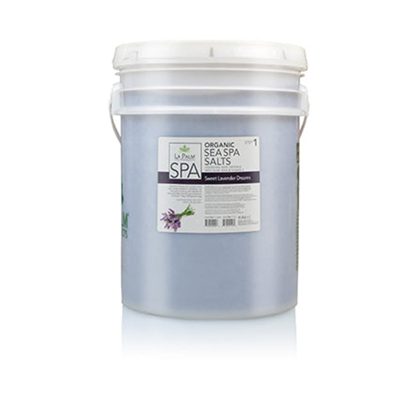 LaPalm Sea Spa Salts - Sweet Lavender Dreams 5 Gal